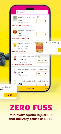 Zoom by Ocado | Food Delivery screenshot 3