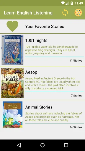 English Story with audios - Au