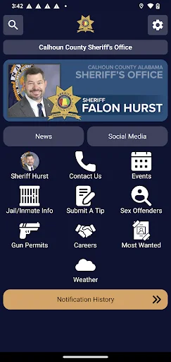 Calhoun Co Sheriff's Office screenshot 1
