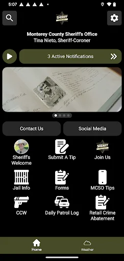 Monterey County Sheriff screenshot 1