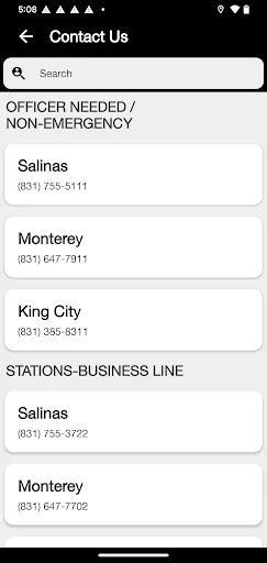 Monterey County Sheriff screenshot 2