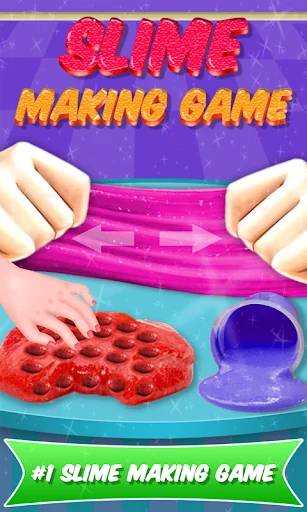 Relaxing DIY Slime Making Game screenshot 1