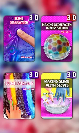Relaxing DIY Slime Making Game screenshot 2