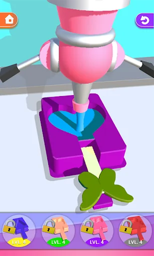 Ice Cream Tie Dye 3D! Dipping 