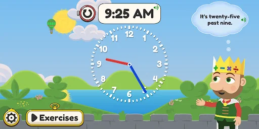 King of Math: Telling Time