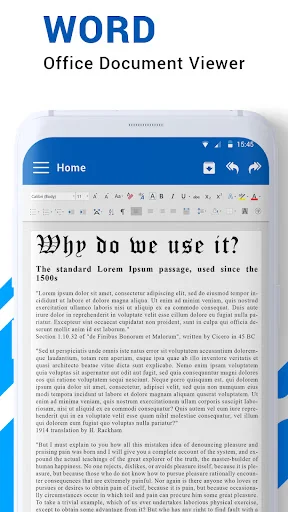 Word Office - Docx Reader screenshot 2