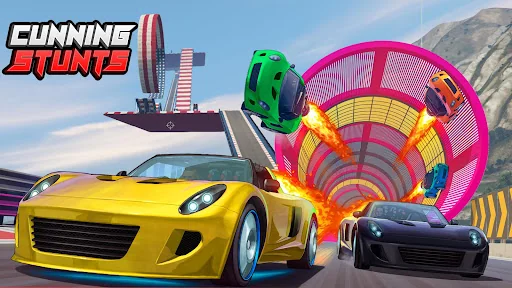 Car Driving Extreme Challenges screenshot 2