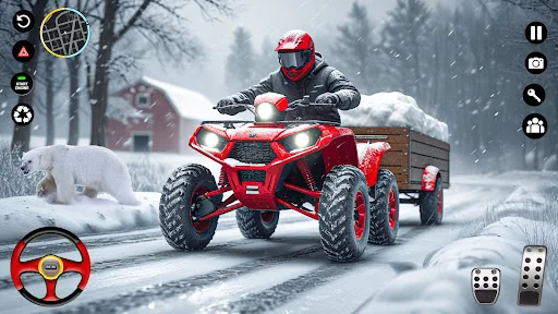 Heavy ATV Quad Bike Offroad screenshot 4