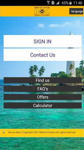 Bank of Ceylon Mobile Banking