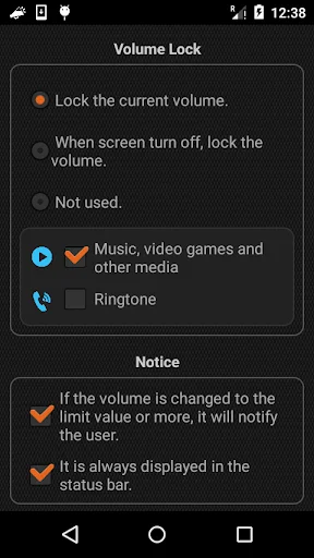 Volume Limiter, Volume Lock screenshot 2