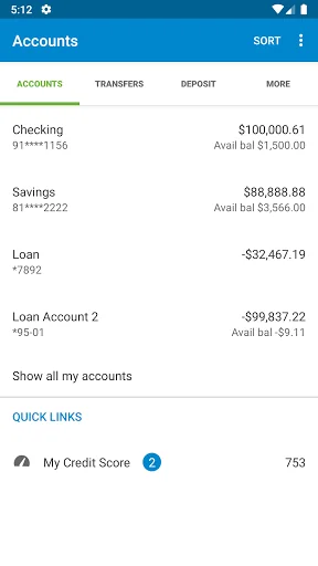 Oklahoma Federal Credit Union screenshot 3
