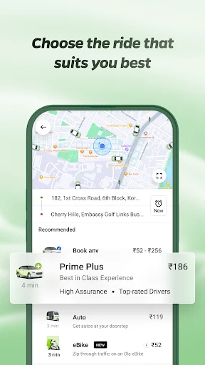 Ola: Book Cab, Auto, Bike Taxi
