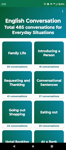 English conversation everyday screenshot 1