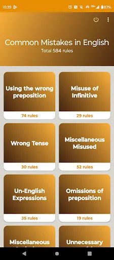 Common Mistakes in English screenshot 1