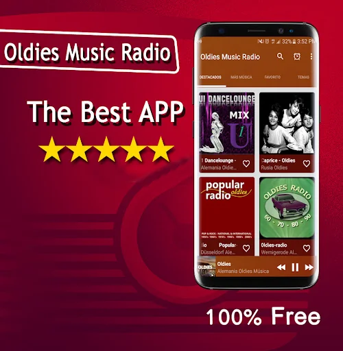 50s 60s 70s Oldies Music Radio screenshot 1