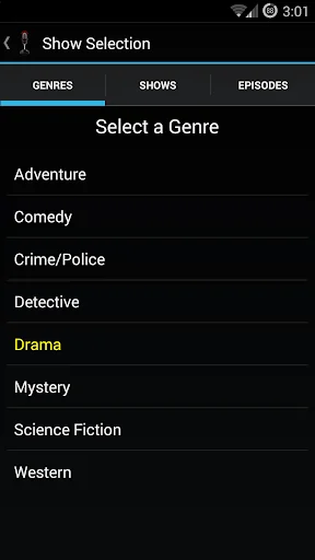 Old Time Radio Player screenshot 2
