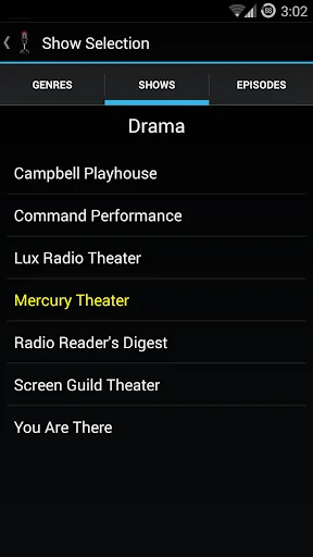 Old Time Radio Player screenshot 3