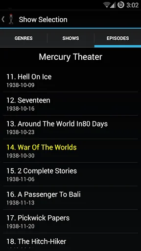 Old Time Radio Player screenshot 4
