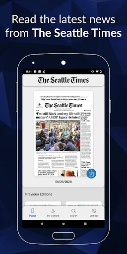 Seattle Times Print Replica