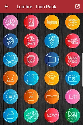 Lumbre - Icon Pack screenshot 3