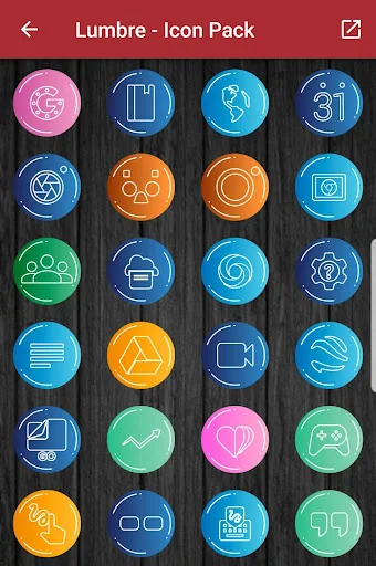 Lumbre - Icon Pack screenshot 4