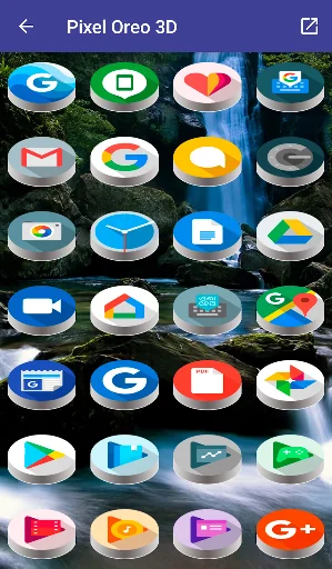 Pixel Pie 3D - Icon Pack screenshot 4