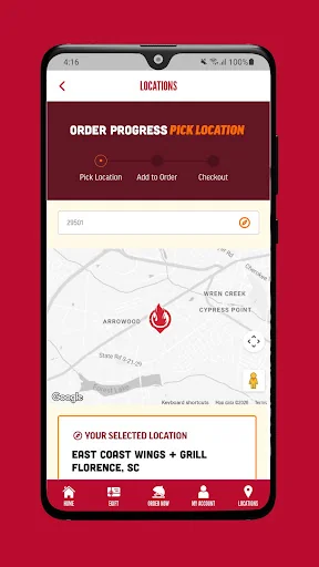East Coast Wings + Grill screenshot 3