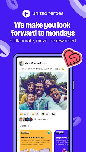 United Heroes: Wellness app