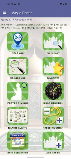 Masjid Finder: Prayer & Qibla