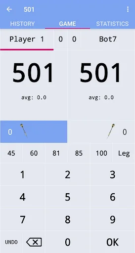Darts Calculator screenshot 1