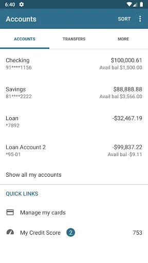 One Community Mobile Banking screenshot 3