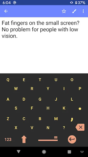 1C Big Keyboard Lite screenshot 1
