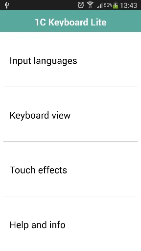 1C Big Keyboard Lite screenshot 4
