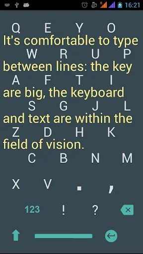 1C Big Keyboard screenshot 2