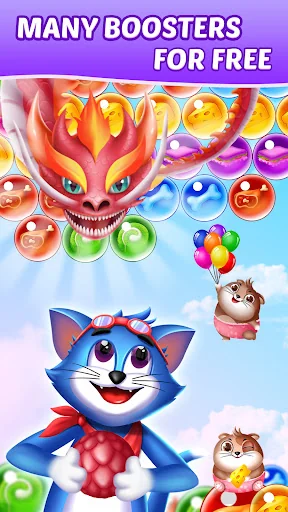 Tomcat Pop: Bubble Shooter screenshot 2