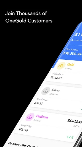 OneGold: Buy Gold & Silver screenshot 1