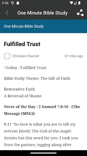 1 Minute Bible Study