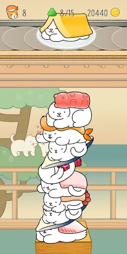 Neko Sushi - Stack Game screenshot 2