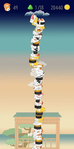 Neko Sushi - Stack Game screenshot 4