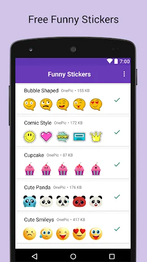 Funny Sticker Packs WASticker screenshot 1
