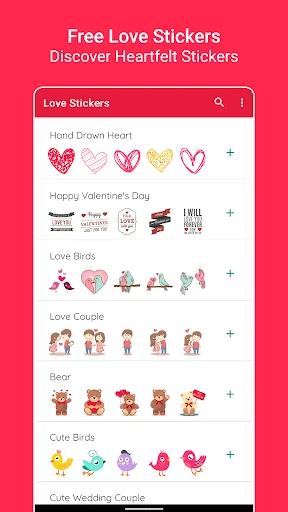 Love Sticker Packs - WASticker
