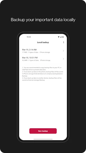 Clone Phone - OnePlus app screenshot 4