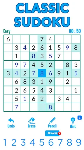 Sudoku - Brain Training Game
