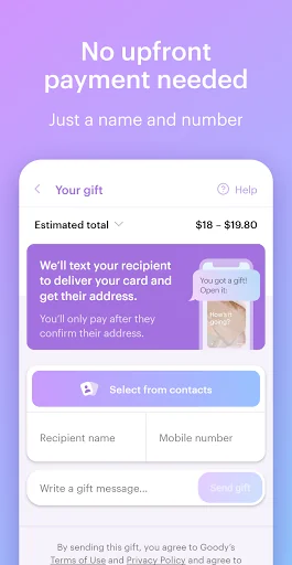 Goody – Easy Gifting screenshot 3