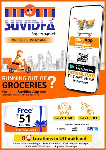 Suvidha Supermarket GroceryApp