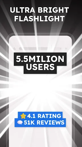 Screen Flashlight 5M downloads screenshot 1