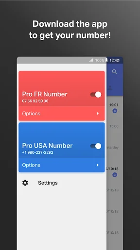 Onoff Business screenshot 1