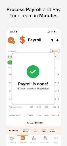 OnTheClock Employee Time Clock screenshot 4