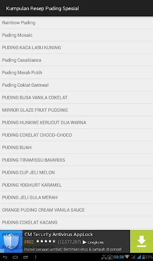 Kumpulan Resep Puding Spesial