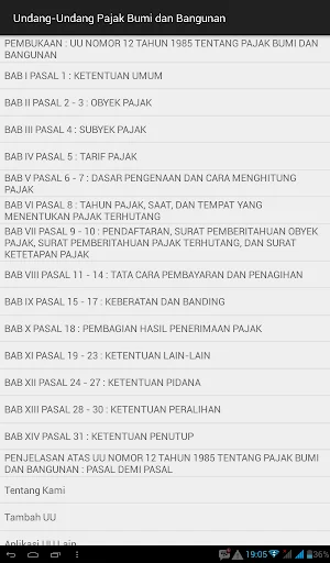 Undang2 Pajak Bumi & Bangunan